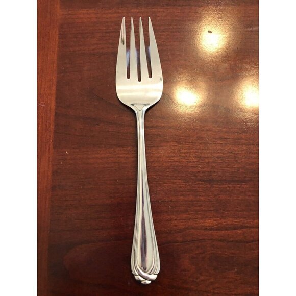 Oneida Stainless Steel OTTAWA Cold Meat Serving Fork 8 5/8" - Picture 1 of 1